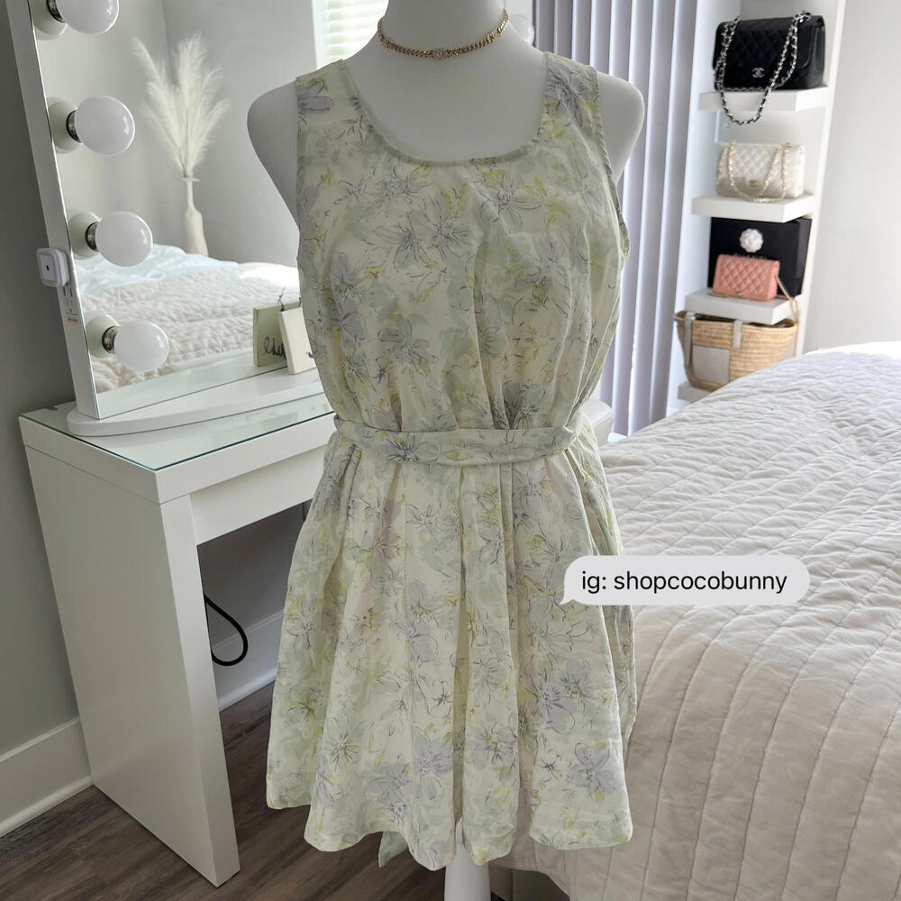 japanese brand gelato pique floral dress